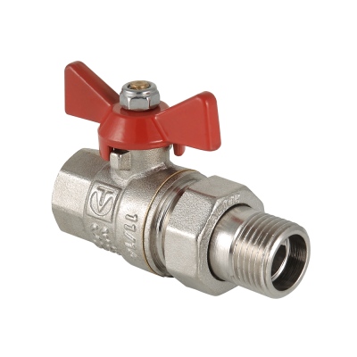 Кран шар. VALTEC со сг. ВН 1 1/4"(бабочка) (4/36)