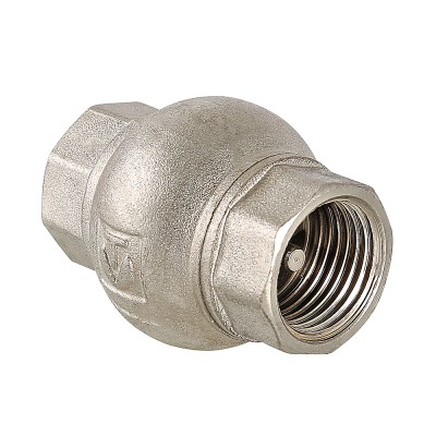 Клапан обратный VALTEC 1" пружинный латунный золотник (8/96)