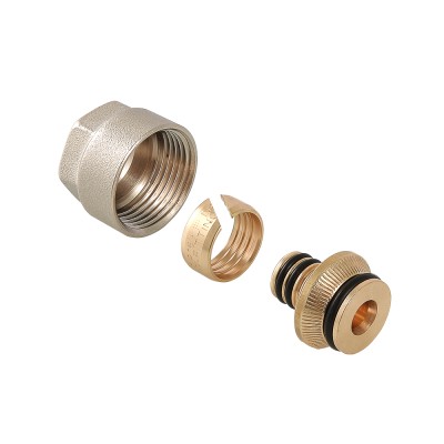 Соединитель евроконус для мет.пл. трубы 20(2,0)х3/4"ЕК (10/120)