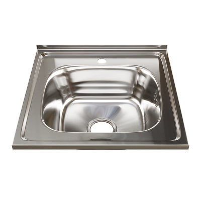 Мойка нерж. 0,6 мм 50x50 см гл. 160 мм