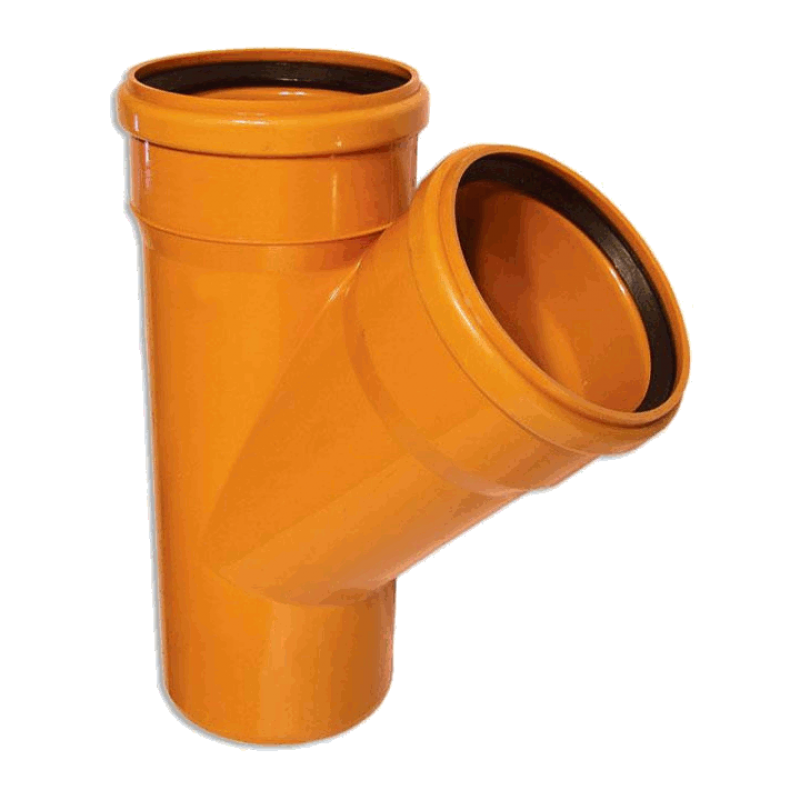 Тройник НК 160/160х45 (оранж) (6)