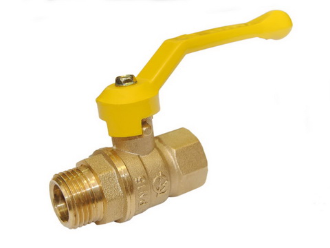 Кран шар. газ. GL Стандарт 221 ВН 1/2" (рычаг) (60)
