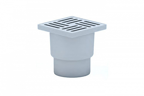 Трап пластик. 110 вертик.