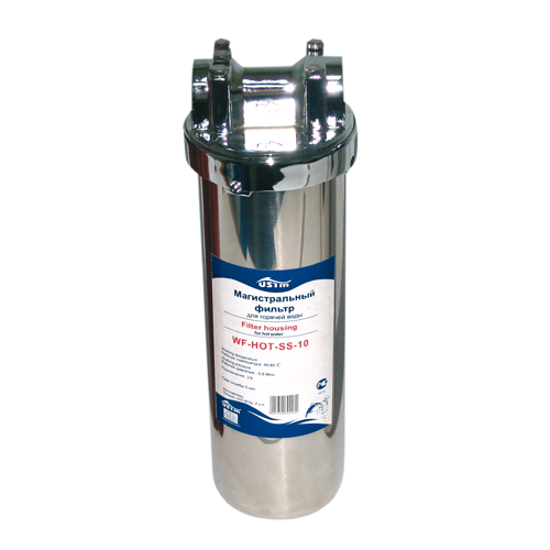 Фильтр USTM для горячей воды из нержавеющей стали 10"х3/4" (WF-HOT-SS-10) (9)