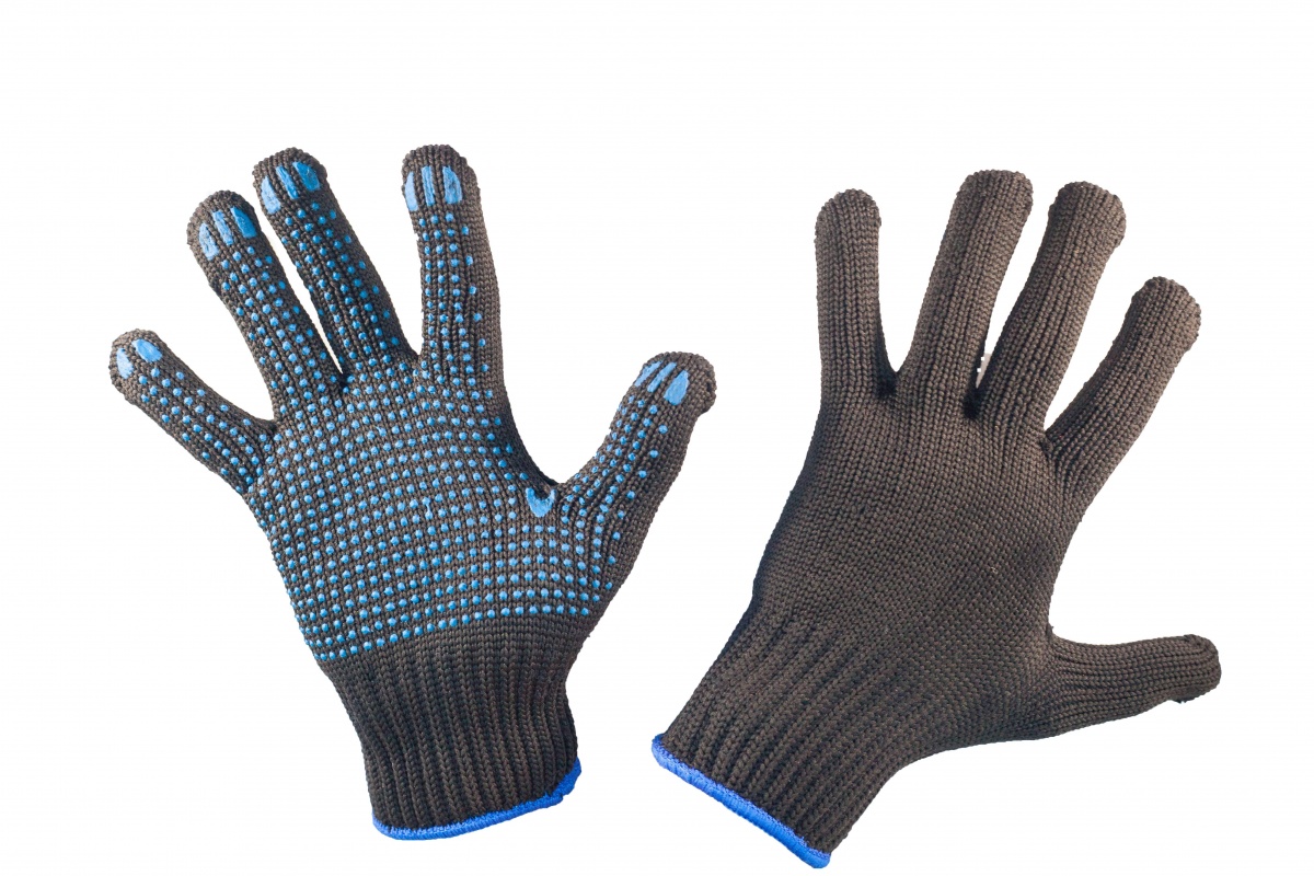 Перчатки с ПВХ  большой размер-люкс 