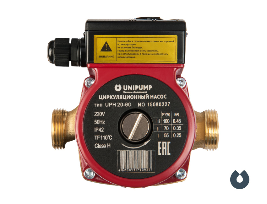 Насос циркуляционный (ГВС) UNIPUMP UPH 20/60-130