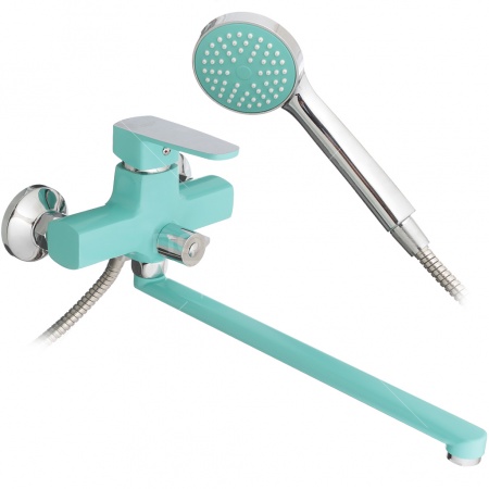 Смеситель для ванны бирюз/хром Ф35 R22303/SFM2201