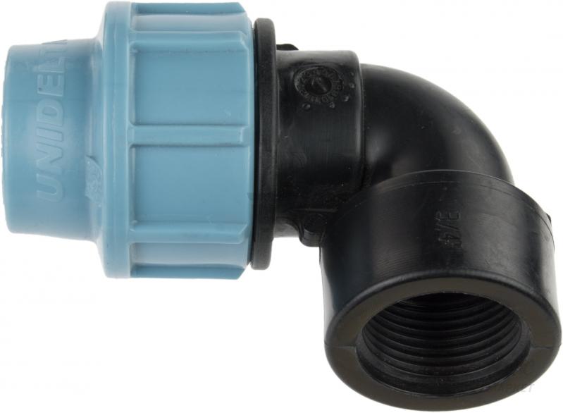 Отвод  ПНД (PN 16) ВР 25х3/4" (Италия)(35)