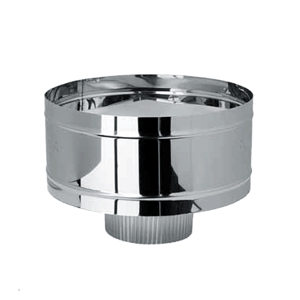 Дефлектор (зонт+кольцо) д.125 оцинк. сталь
