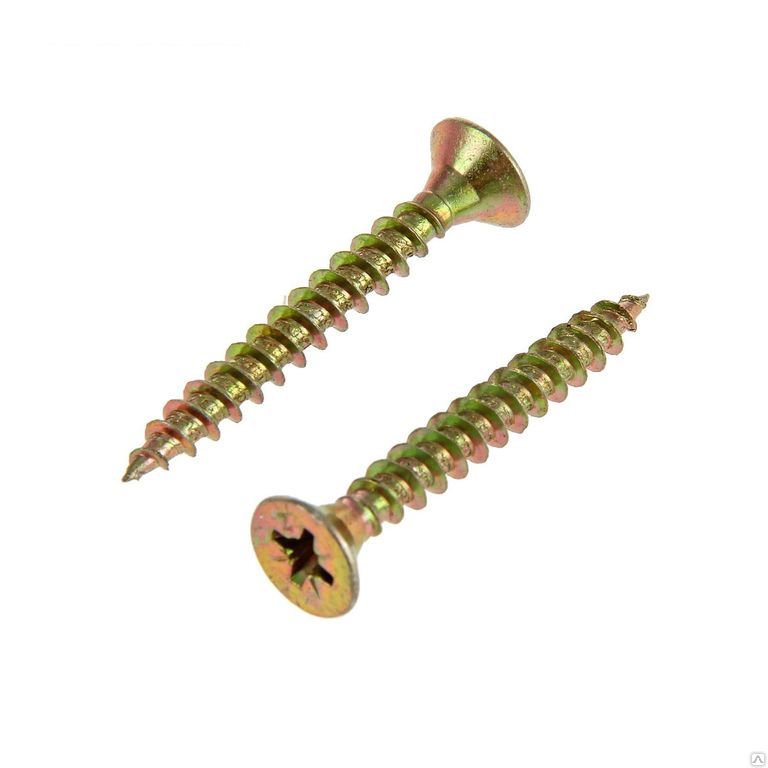 Шуруп жёлтый цинк.3,5/45 (467) арт.41328