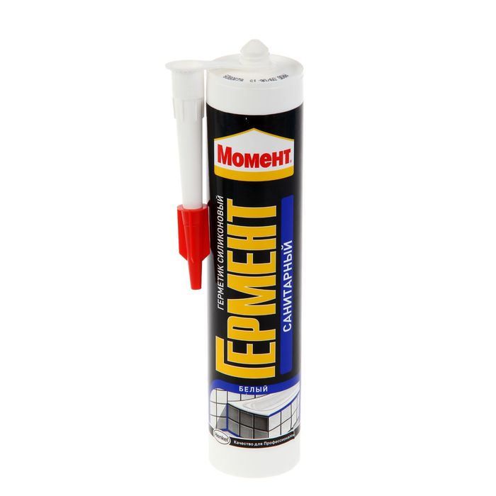Герметик Момент силикон., универс., бел., 70 мл