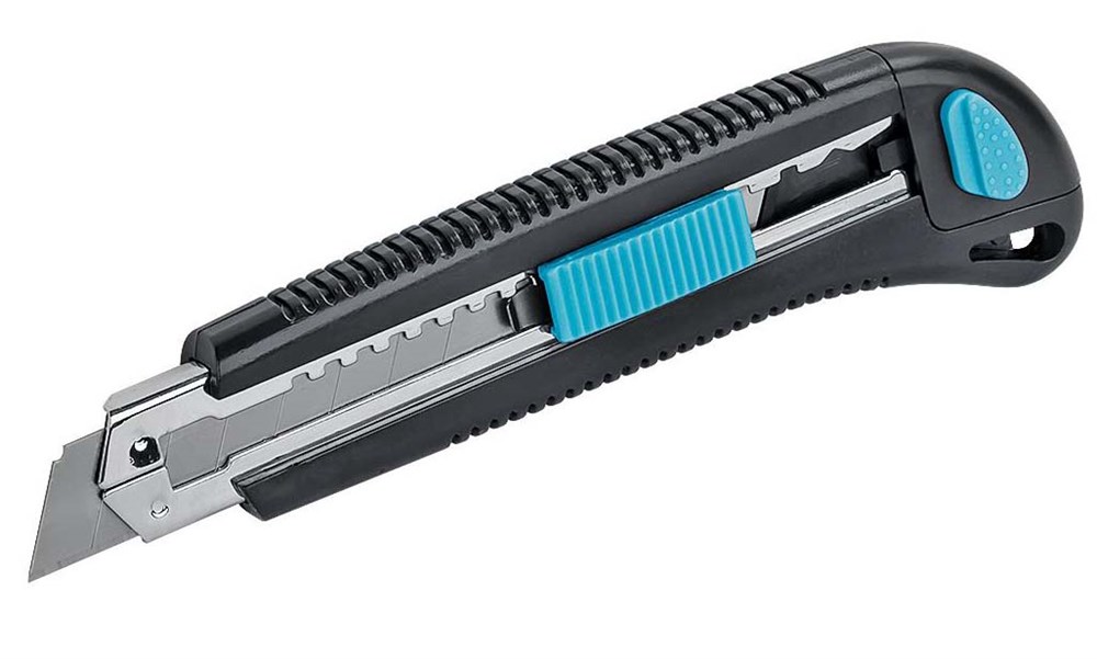 Нож с отламывающимися лезвиями 25мм (17 В 490)